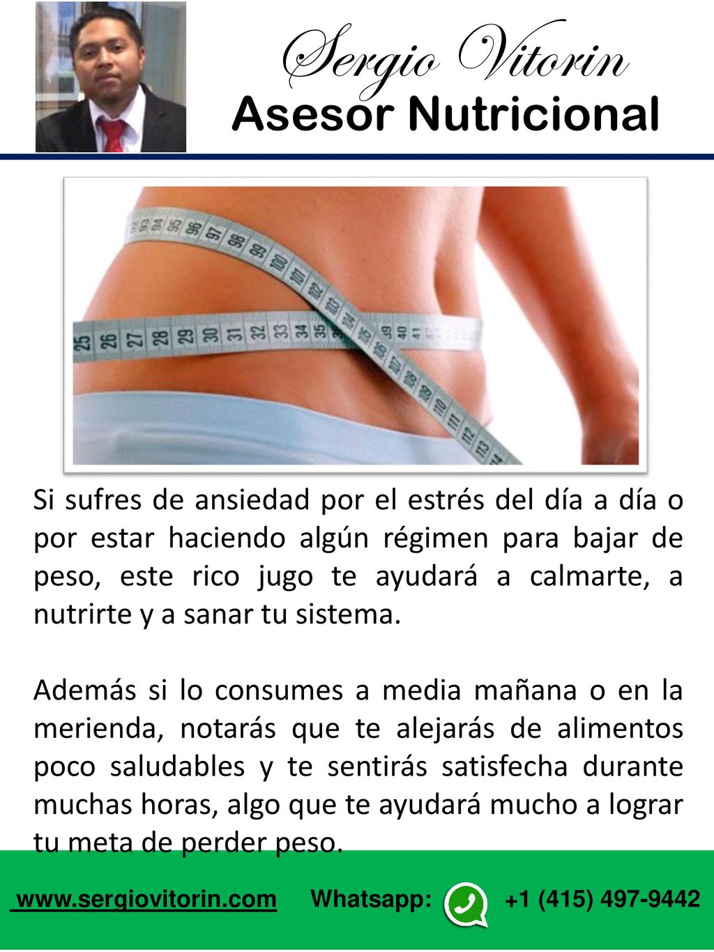 Bajar de peso por estres y